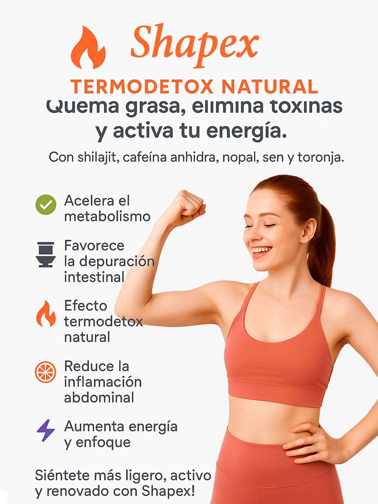 Cáps. BBP Shapex Termodetox c/45 ❤️‍🔥