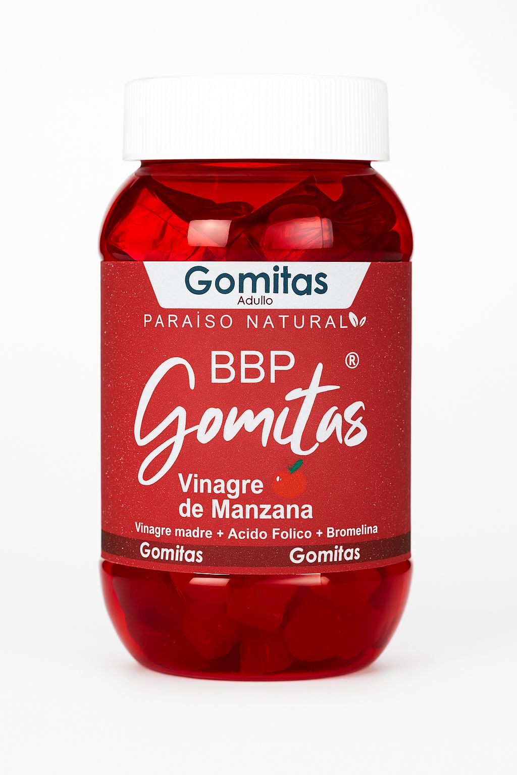 Gomitas. Vinagre de Manzana C/120