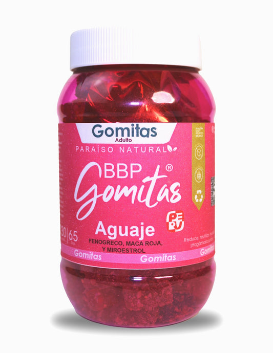 Gomita. Aguaje Peruano c/130 + 10 cápsulas